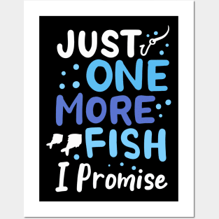 Just One More Fish I Promise Posters and Art